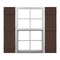 Ekena Millwork Mid-America Vinyl, Standard Size Four Board Joined Shutters, 31475009, PR 00031475009 - alternate 1